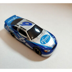 PFIZER #6 Team Blue Caliber Die Cast Car 2000 1:64 Racing Toy Y2K Collectible